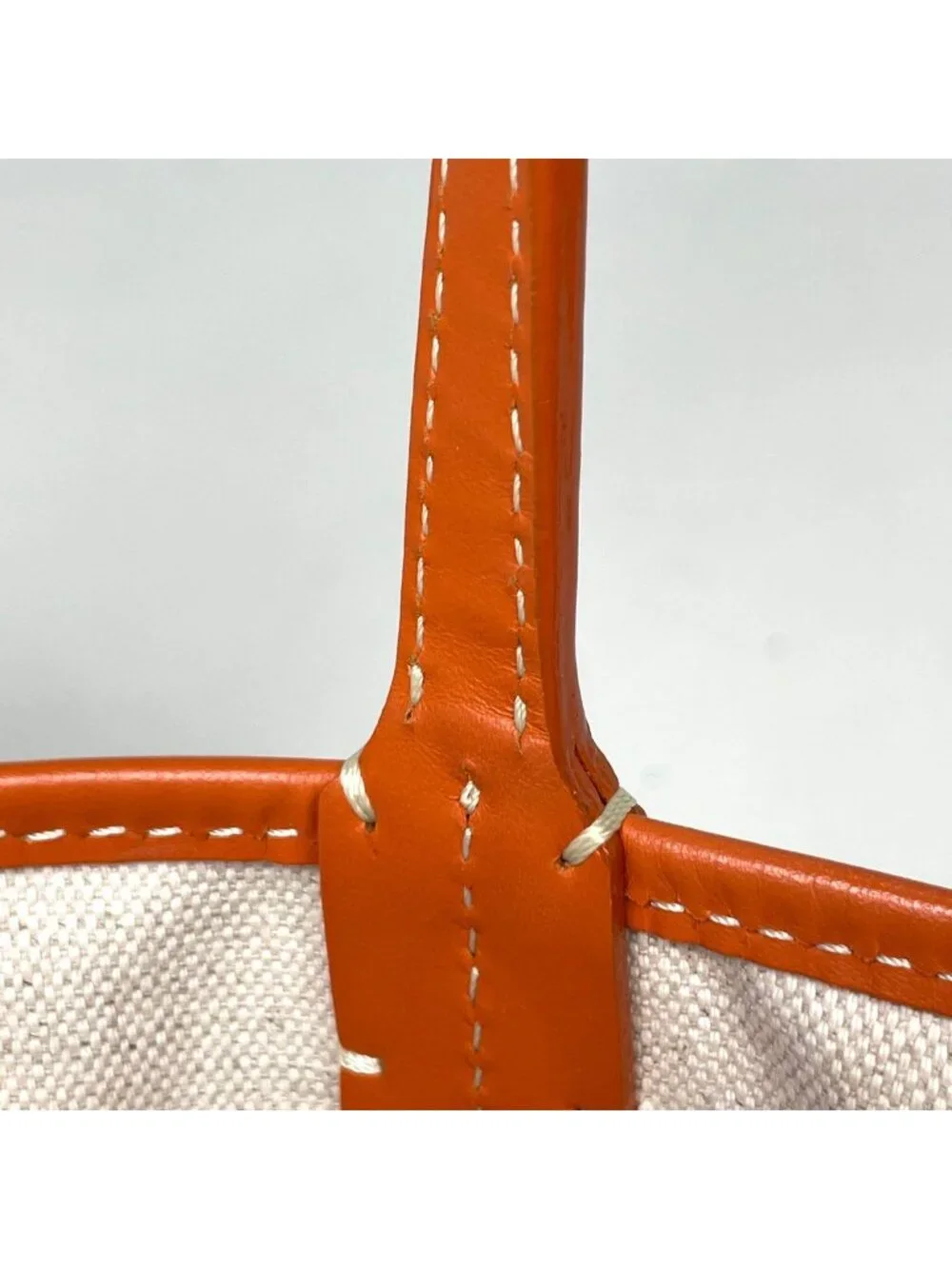 Goyard Saint Louis PM Tote Reversible All Over Pattern Orange